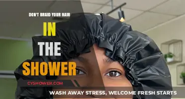 Why You Should Avoid Braiding Your Hair in the Shower