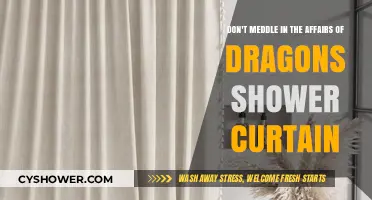 Avoid Dragon Drama: Why Your Shower Curtain Should Stay Neutral