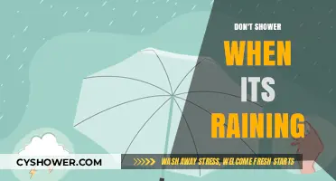 Embracing Nature's Rhythm: Why You Shouldn't Shower During Rain