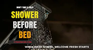 Avoid Cold Showers Before Bed: Why It Disrupts Sleep Quality