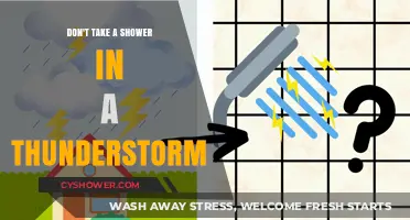 Avoid Showering During Thunderstorms: Stay Safe from Lightning Risks
