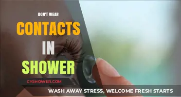 Showering with Contacts: A Recipe for Eye Troubles