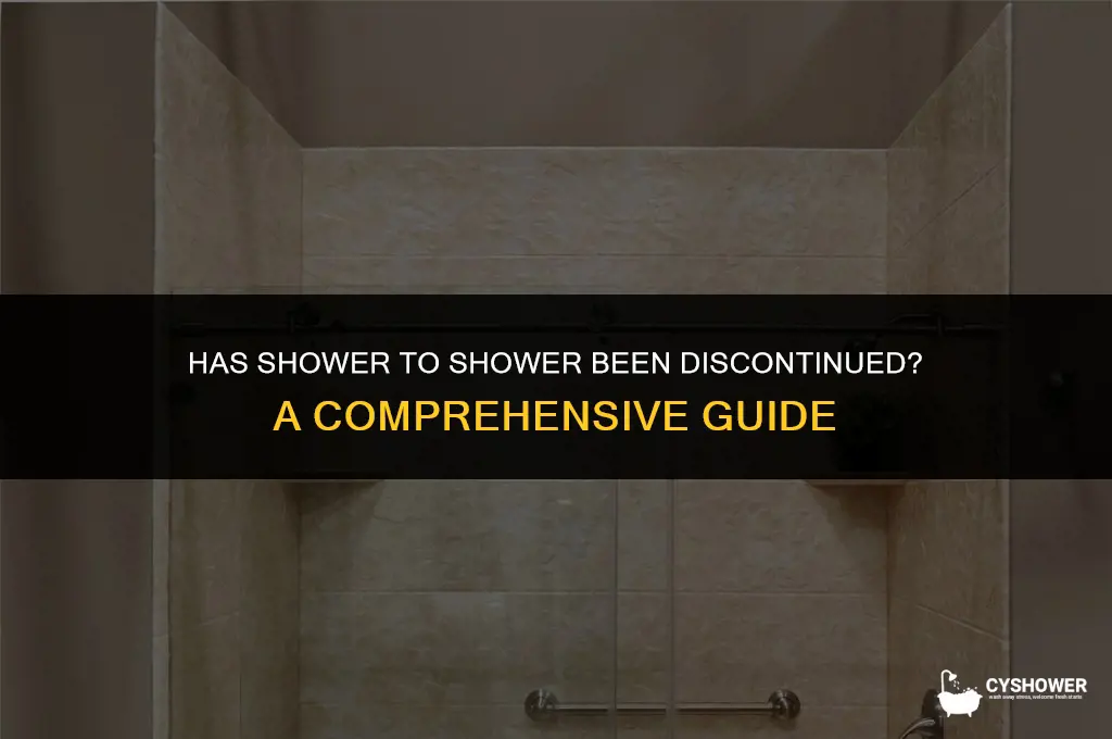 has shower to shower been discontinued