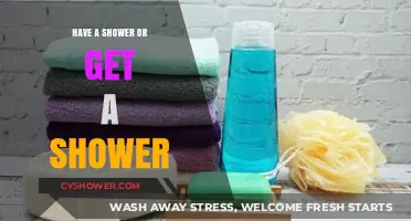 Showering Essentials: Unraveling the Difference Between Having and Getting a Shower