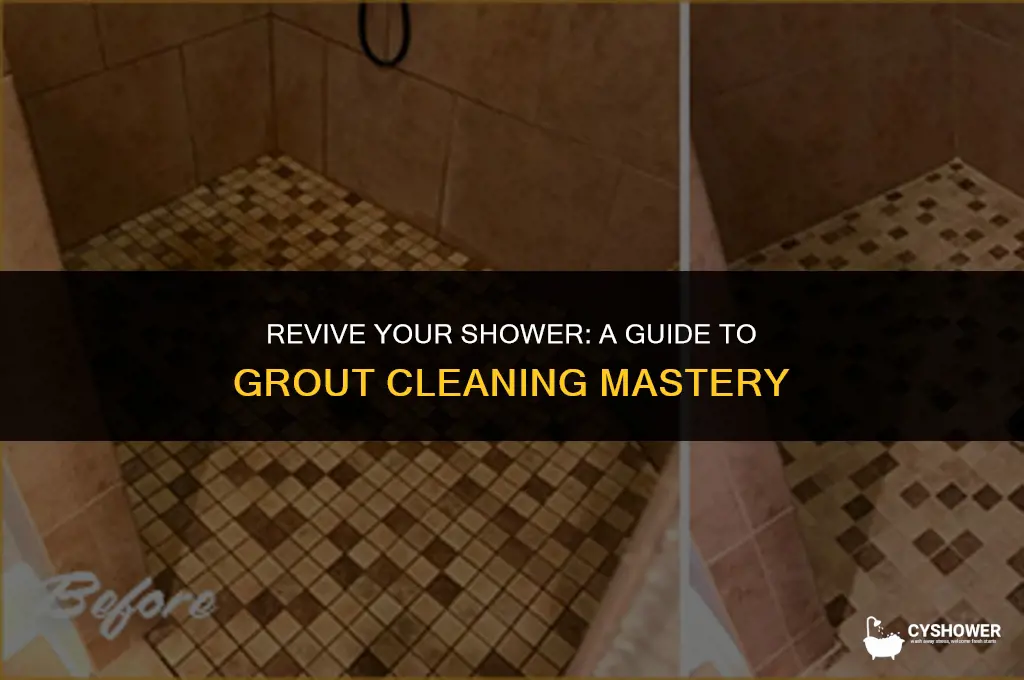 have grout in shower cleaned