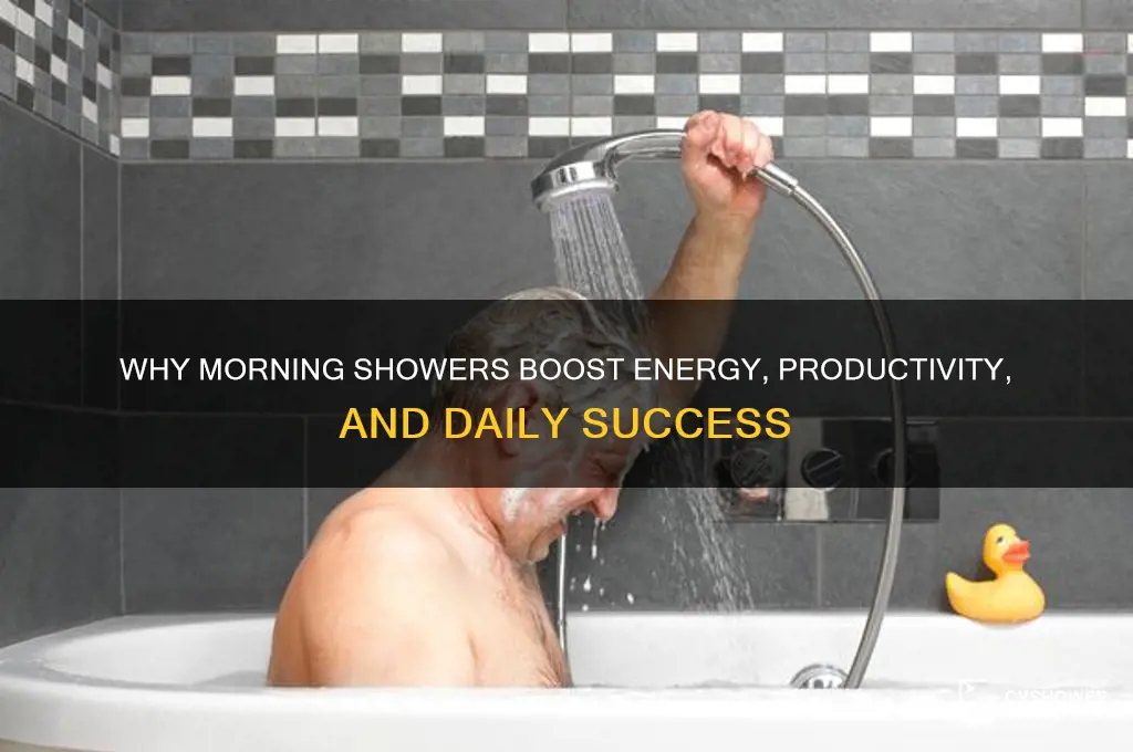 have to take a shower every morning
