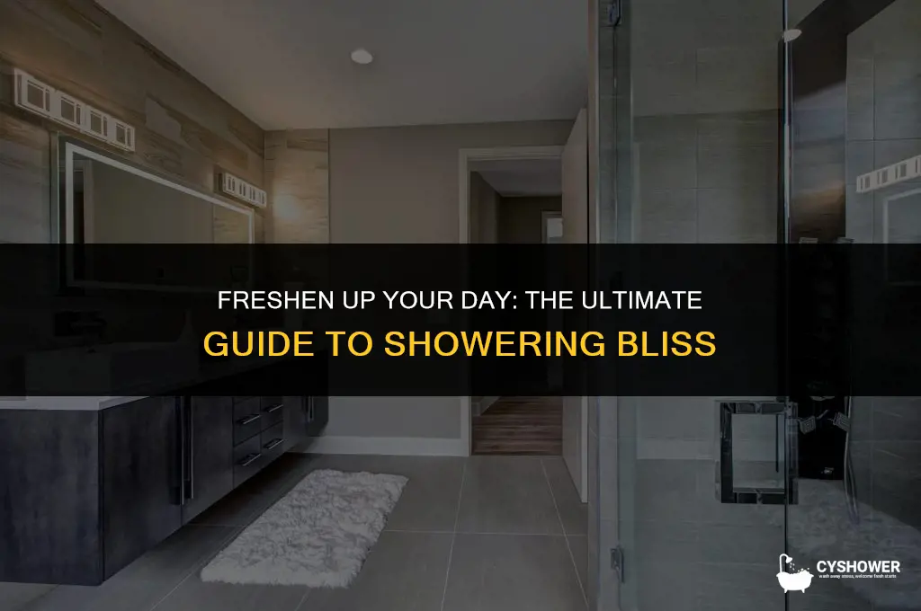 have you took a shower yet