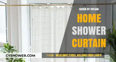 Transform Your Bathroom with Haven by Splash Home Shower Curtain