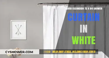 Elegant Haven Escondido 72x84 White Shower Curtain Review & Style Tips