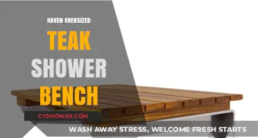 Transform Your Shower Space: The Haven Oversized Teak Shower Bench