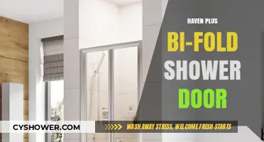 Haven Plus Bi-Fold Shower Door: Stylish, Space-Saving Bathroom Upgrade