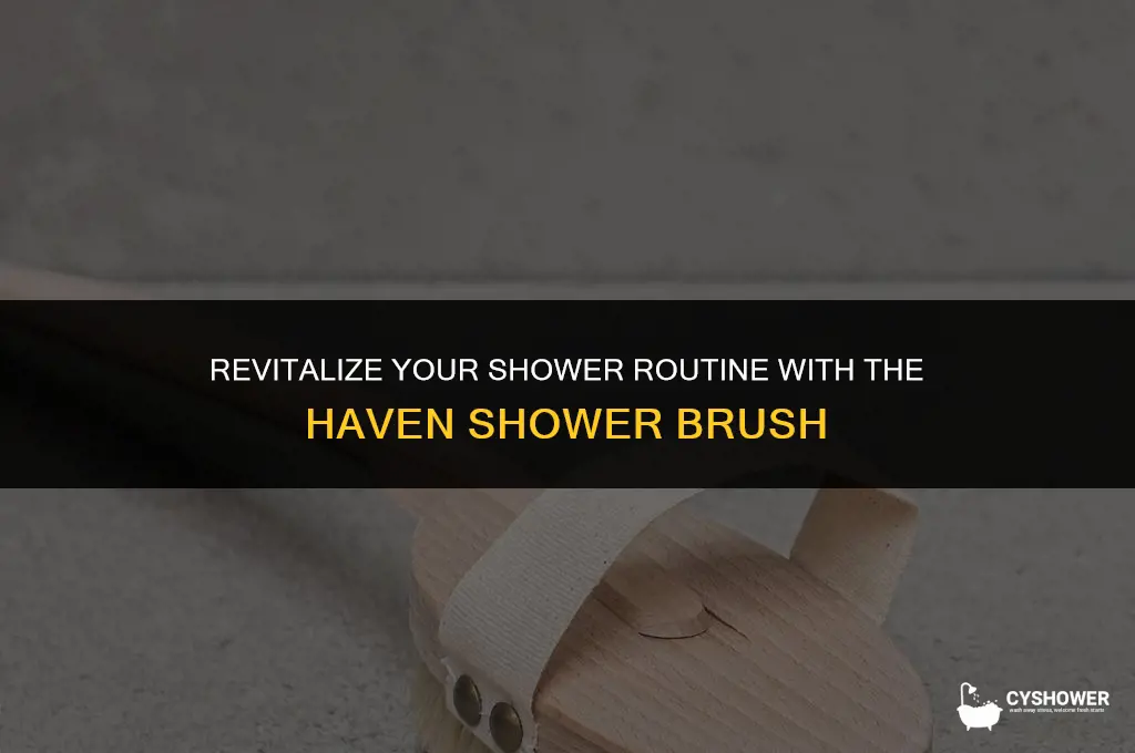 haven shower brush