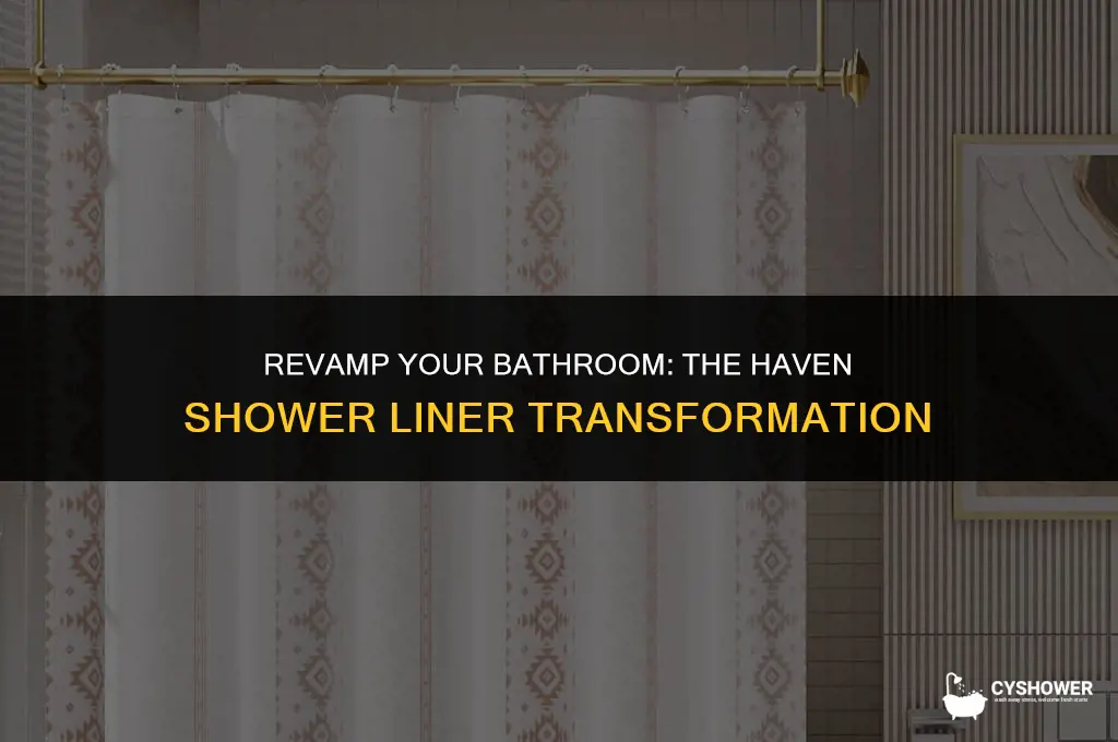 haven shower liner