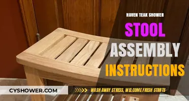 Easy Assembly Guide for Haven Teak Shower Stool: Step-by-Step Instructions