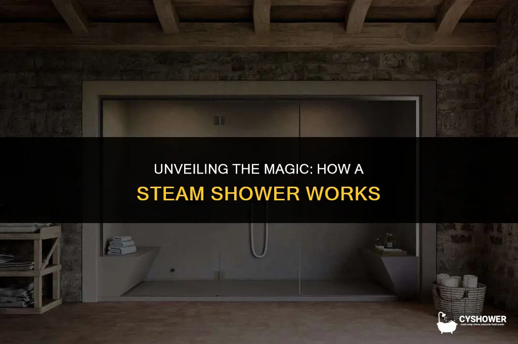 how a steam shower works