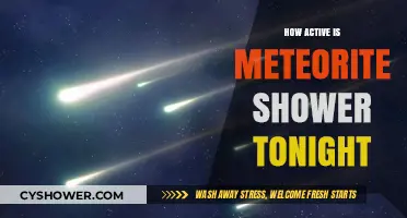 Meteorite Shower Tonight: A Celestial Spectacle Unfolds