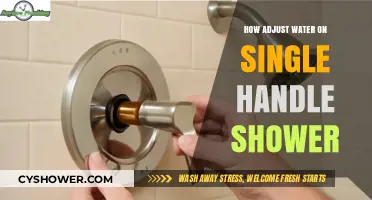 Easy Guide to Adjusting Water Temperature on Single-Handle Showers