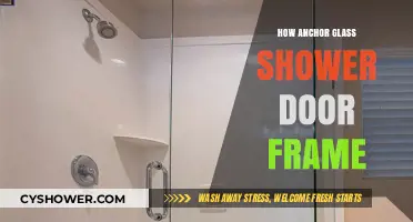 How to Install and Secure an Anchor Glass Shower Door Frame