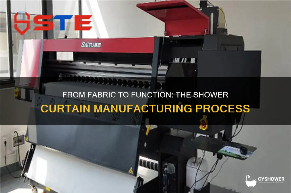 how are shower curtains made