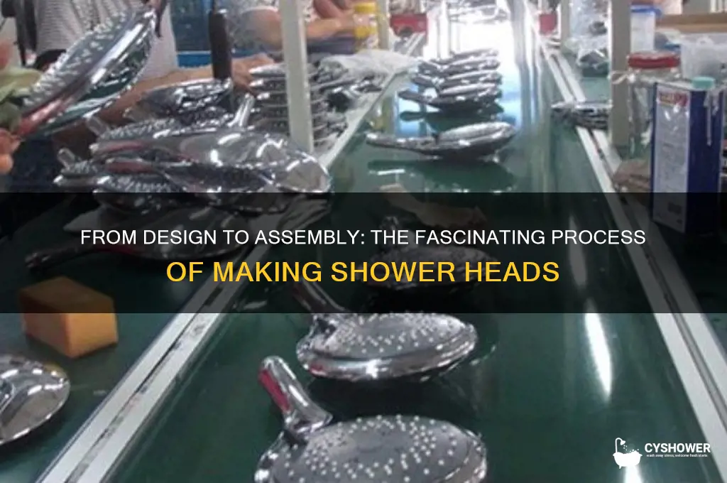 how are shower heads made