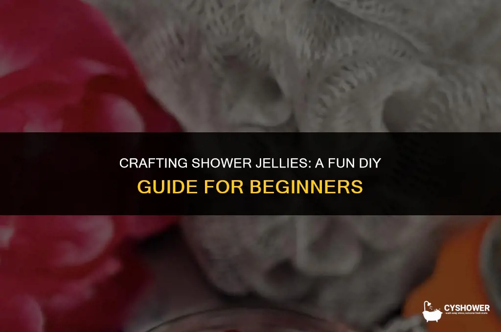 how are shower jellies made