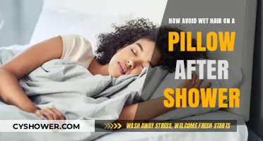 Quick Tips to Keep Your Pillow Dry After Showering with Wet Hair