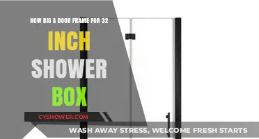 Choosing the Right Door Frame Size for a 32-Inch Shower Box