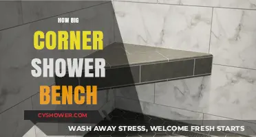 Maximizing Space: The Perfect Corner Shower Bench Size Guide