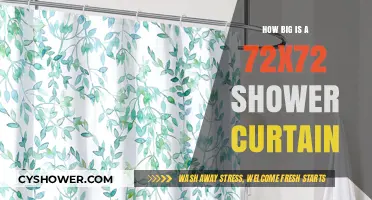 Standard 72x72 Shower Curtain Size Guide: Dimensions Explained