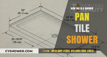 Shower Pan Tile Shower Size Guide: Dimensions and Installation Tips
