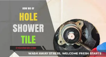 Choosing the Right Hole Size for Shower Tile Installation