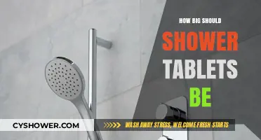 Optimal Size for Shower Tablets: A Comprehensive Guide