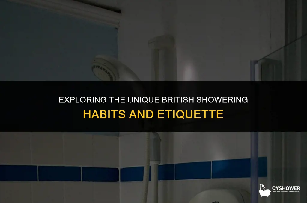 how british shower