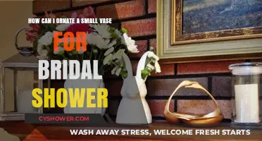 Elegant DIY Vase Decor Ideas for a Bridal Shower
