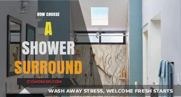 Selecting the Perfect Shower Surround: A Comprehensive Guide