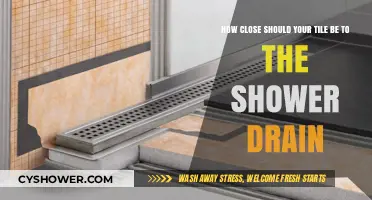 Optimal Tile Placement: How Close Should It Be to the Shower Drain?