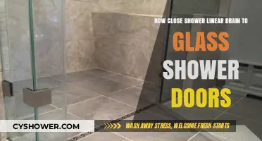 Optimal Placement: Linear Drain Proximity to Glass Shower Doors Explained
