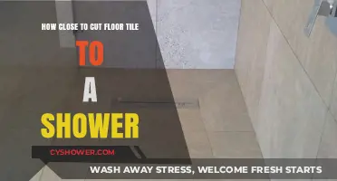 Perfect Shower Tile Cuts: How Close Can You Safely Trim Floor Tiles?