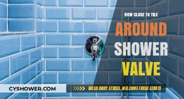 Tiling Around Shower Valves: Optimal Proximity for a Seamless Finish