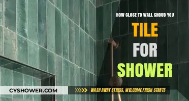 Perfect Shower Tiling: Ideal Wall Distance for a Seamless Finish