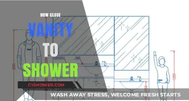 Exploring the Ideal Distance: Vanity to Shower Proximity Guide