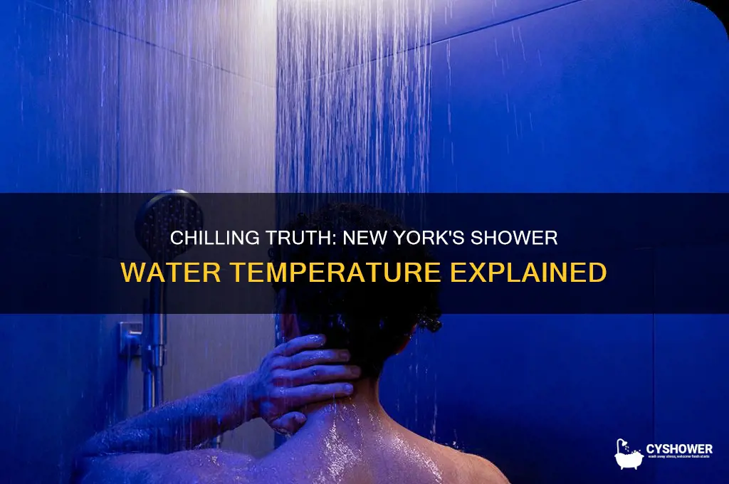 how cold is new york shower water