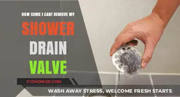 Why Your Shower Drain Valve Won't Budge: Troubleshooting Tips