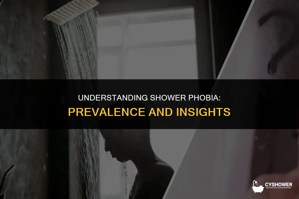 how common is shower phobia