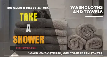 Washcloth or No Washcloth? Exploring Shower Habits and Preferences