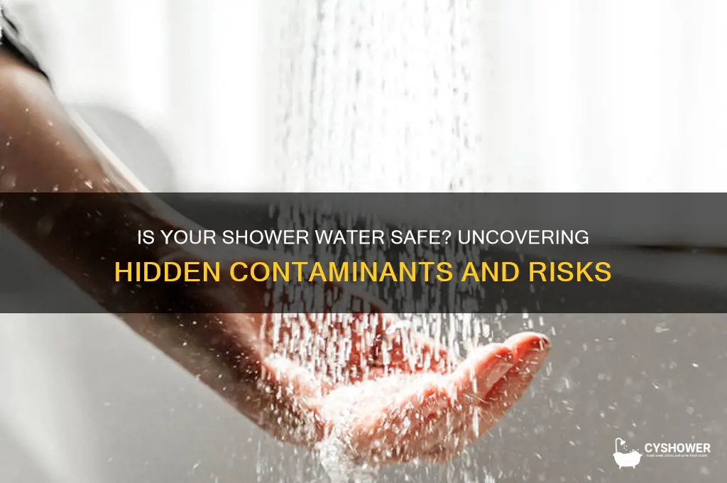 how contaminated is my shower water