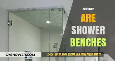 Exploring the Depths: A Guide to Shower Bench Dimensions