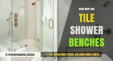 Optimal Depth for Tile Shower Benches: A Practical Guide