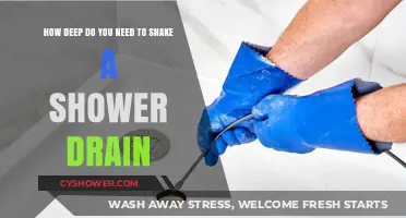 Effective Shower Drain Snaking: Optimal Depth for Clearing Clogs