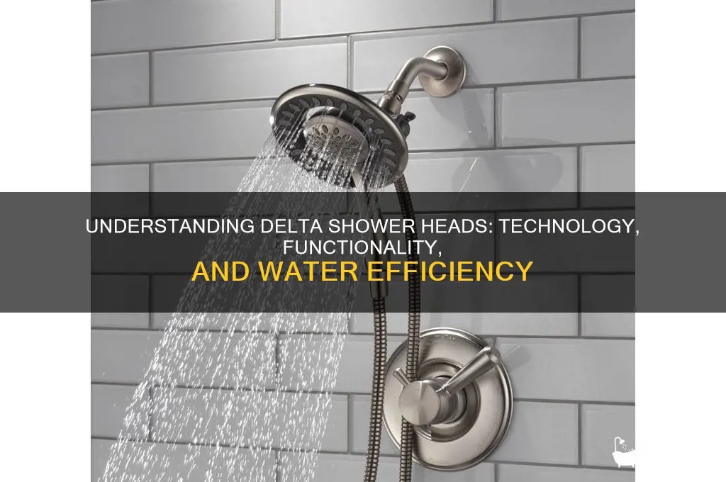 how delta shower heads work